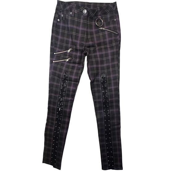 Small KillStar Plaid Jeans - Picture 1 of 6